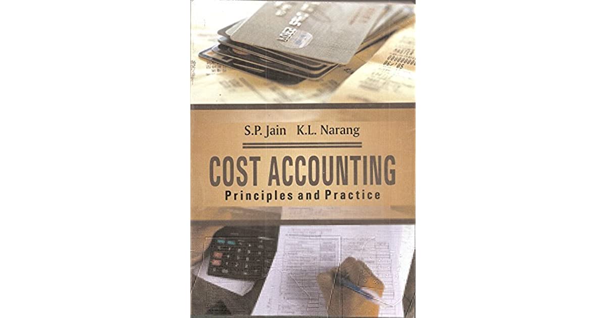 cost accounting book by jain and narang pdf